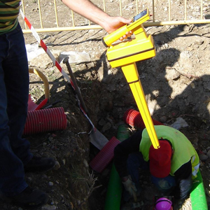 foto Localizadores de infraestructuras. 3M muestra las ventajas de su sistema de balizamiento Dynatel™.
